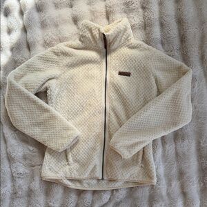 Columbia Cream Fleece Jacket